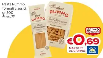 MAX Supermercati Pasta Rummo offerta