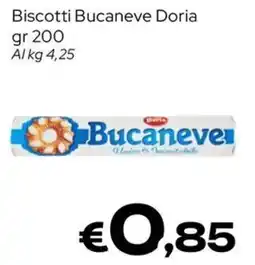 MAX Supermercati Biscotti Bucaneve Doria offerta