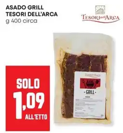 Panorama ASADO GRILL TESORI DELL'ARCA offerta