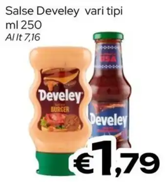 MAX Supermercati Salse Develey offerta