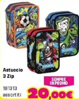 Orizzonte Astuccio 3 Zip offerta