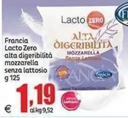 Elite Lacto Zero mozzarella senza lattosio offerta