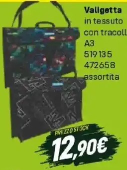 Orizzonte Valigetta in tessuto con tracoll offerta