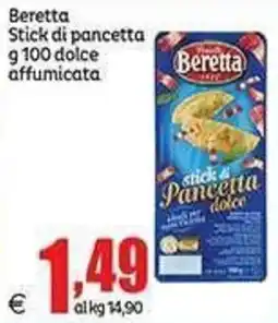 Elite Beretta Stick di pancetta dolce affumicata offerta