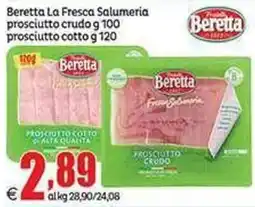 Elite Beretta prosciutto crudo offerta
