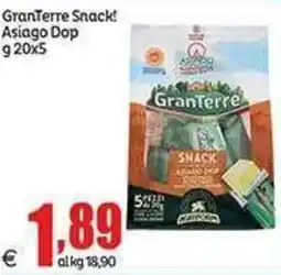 Elite GranTerre Snack! Asiago Dop offerta