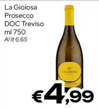 MAX Supermercati La Gioiosa Prosecco offerta