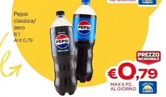 MAX Supermercati Pepsi classica/zero offerta