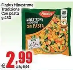 Elite Findus Minestrone Tradizione Con pasta offerta