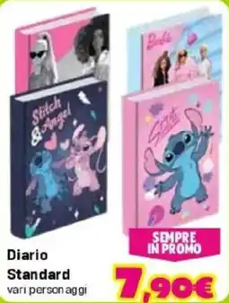 Orizzonte Diario Standard vari personaggi offerta