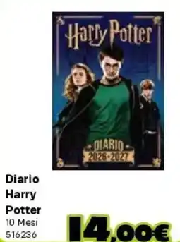 Orizzonte Diario Harry Potter offerta