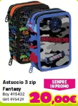 Orizzonte Astuccio 3 zip Fantasy offerta