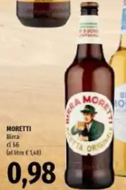 Emi Supermercati MORETTI Birra offerta