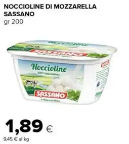 Tigre Amico Noccioline di mozzarella Sassano offerta