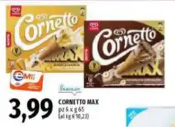 Emi Supermercati Cornetto MAX offerta