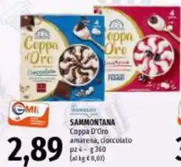 Emi Supermercati Sammontana Coppa D'Oro offerta