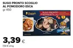 Tigre Amico Sugo Pronto Scoglio al Pomodoro Esca offerta