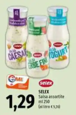 Emi Supermercati SELEX Salsa assortite offerta