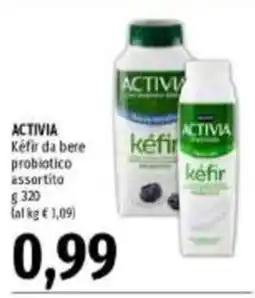 Emi Supermercati ACTIVIA Kéfir da bere probiotico assortito offerta