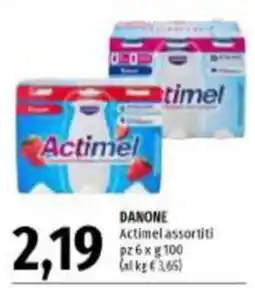 Emi Supermercati Actimel assortiti offerta