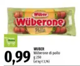 Emi Supermercati WUBER Wüberone di pollo offerta