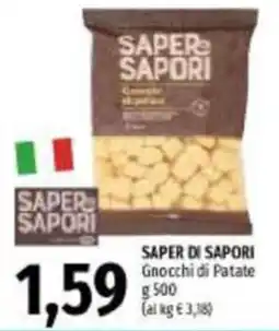 Emi Supermercati SAPER DI SAPORI Gnocchi di Patate offerta