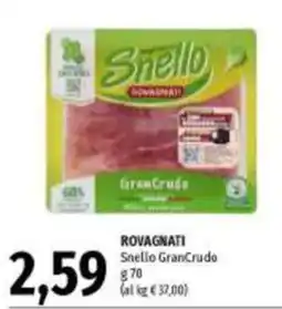 Emi Supermercati Snello GranCrudo offerta