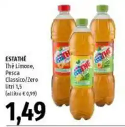 Emi Supermercati ESTATHÉ Thè Limone offerta