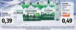 Emi Supermercati LEVISSIMA Acqua Naturale offerta