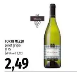 Emi Supermercati TOR DI MEZZO pinot grigio offerta