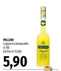 Emi Supermercati PALLINI Liquore Limoncello offerta