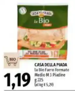 Emi Supermercati CASA DELLA PIADA la Bio Farro offerta