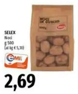 Emi Supermercati SELEX Noci offerta