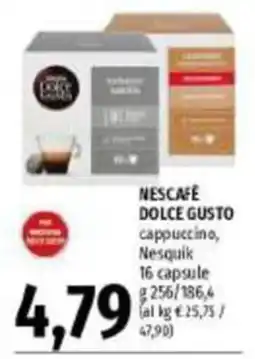 Emi Supermercati NESCAFÉ DOLCE GUSTO cappuccino offerta