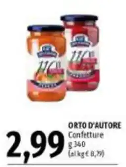 Emi Supermercati ORTO D'AUTORE Confettura offerta