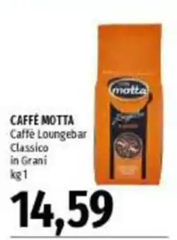 Emi Supermercati CAFFÉ MONTA Caffè Loungebar Classico in Grani offerta