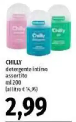 Emi Supermercati CHILLY detergente intimo offerta