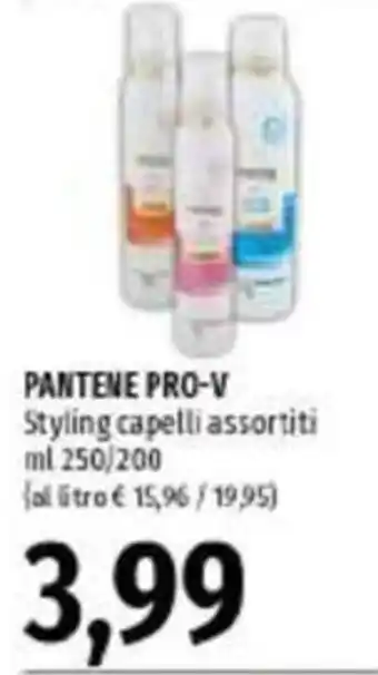PANTENE PRO-V Styling capelli assortiti