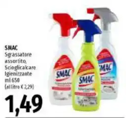Emi Supermercati SMAC Sgrassatore assortito, Scioglicalcare Igienizzante offerta