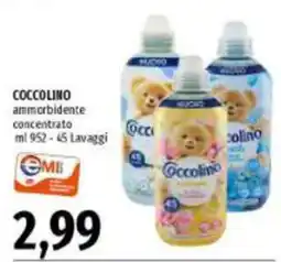 Emi Supermercati Coccolino ammorbidente offerta