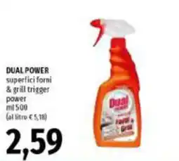 Emi Supermercati Dual Power superfici forni & grill trigger power offerta