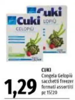 Emi Supermercati CUKI Congela Gelopiu offerta