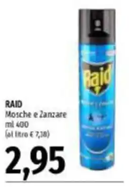 Emi Supermercati RAID Mosche e Zanzare offerta