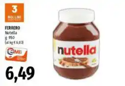 Emi Supermercati FERRERO Nutella offerta