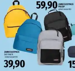 Emi Supermercati ZAINO EASTPACK PIN ZIP offerta
