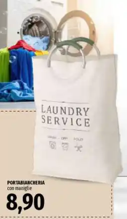 Emi Supermercati PORTABIANCHERIA con maniglie offerta