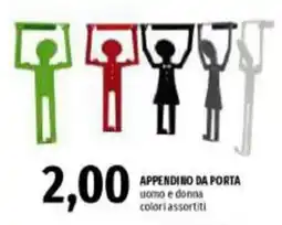 Emi Supermercati APPENDINO DA PORTA uomo e donna offerta