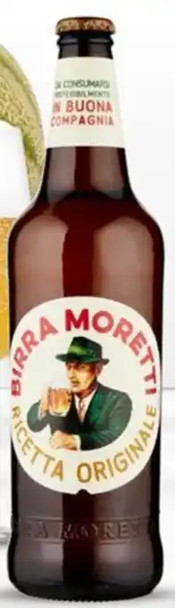 Moretti birra