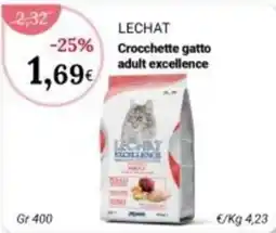 Re Mercato Lucrezia LECHAT Crocchette gatto adult excellence offerta
