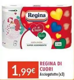 Sanitaria Demma REGINA DI CUORI Asciugatutto offerta
